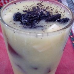 A picture of Mango Juice Agar Banana.