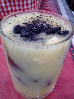 A picture of Mango Juice Agar Banana.