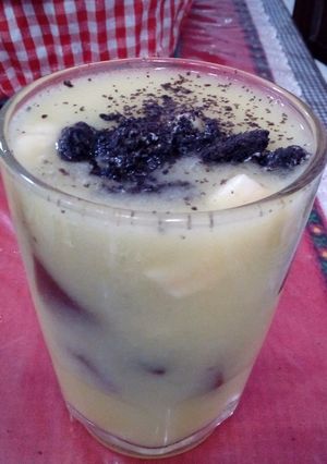 A picture of Mango Juice Agar Banana.