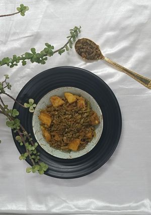 बरबटी (लोबिया) की सब्जी रेसिपी मुख्य फोटो