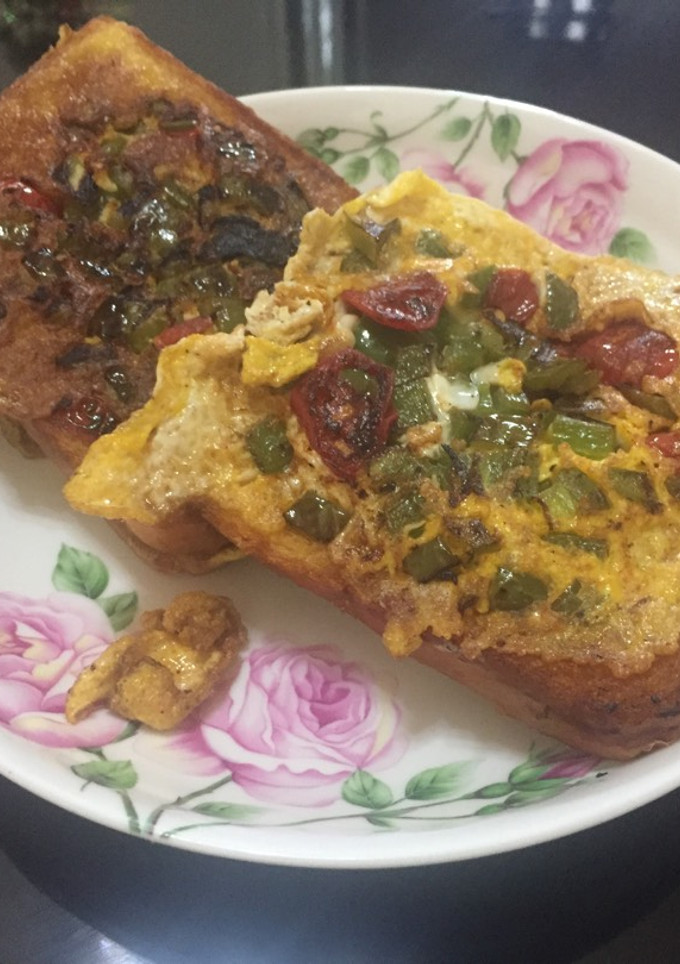 Una foto de Tortilla tostada