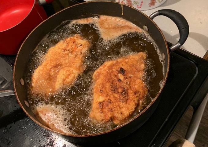 Fried chicken breast