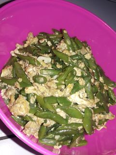 Foto resep Tumis buncis telor