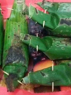 Foto resep Nasi bakar teri oncom..