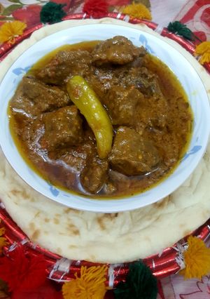 A picture of Spicy liver curry.