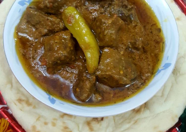 Spicy liver curry