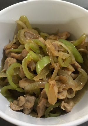 รูปของ ไก่ผัดพริกหยวกคีโต