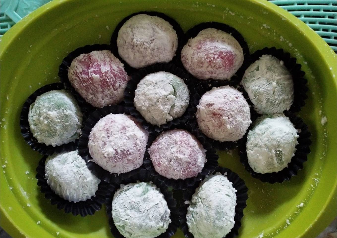 Resep Mochi lumer isi Coklat