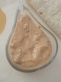 صورة لوصفة صلصة جزائرية sauce algérienne (رائعة لمرافقة الشاورما والسندويش)