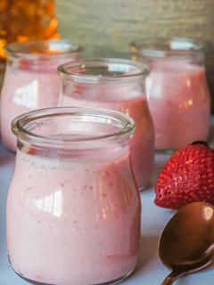 Una foto de Petit suisse saludable