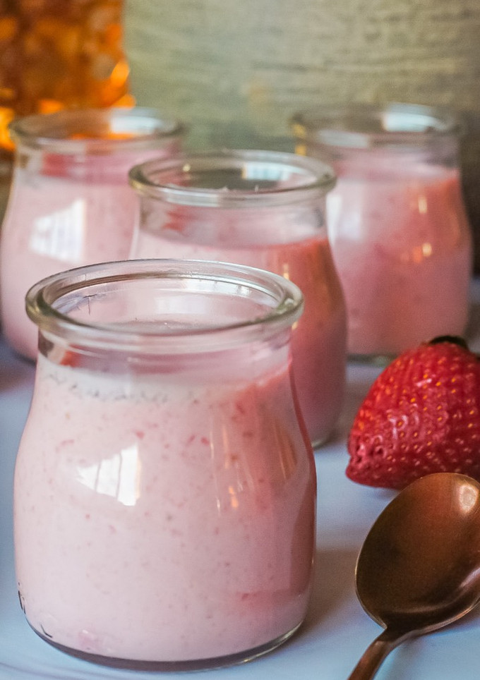 Una foto de Petit suisse saludable