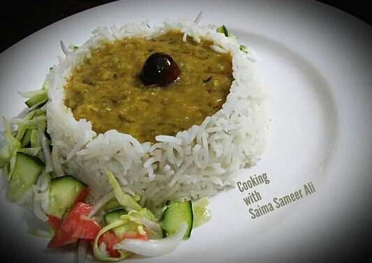 Recipe of Appetizing Arhar ki dal with zeera chawal #cookpadapp