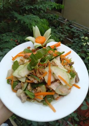 Hình của món Gỏi trái ổi.