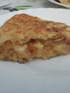 Una foto de Tortilla poco cuajada