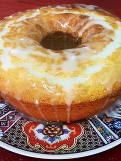 Foto de Bolo Húmido de Limão e Canela