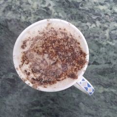 A picture of Hot coffee.