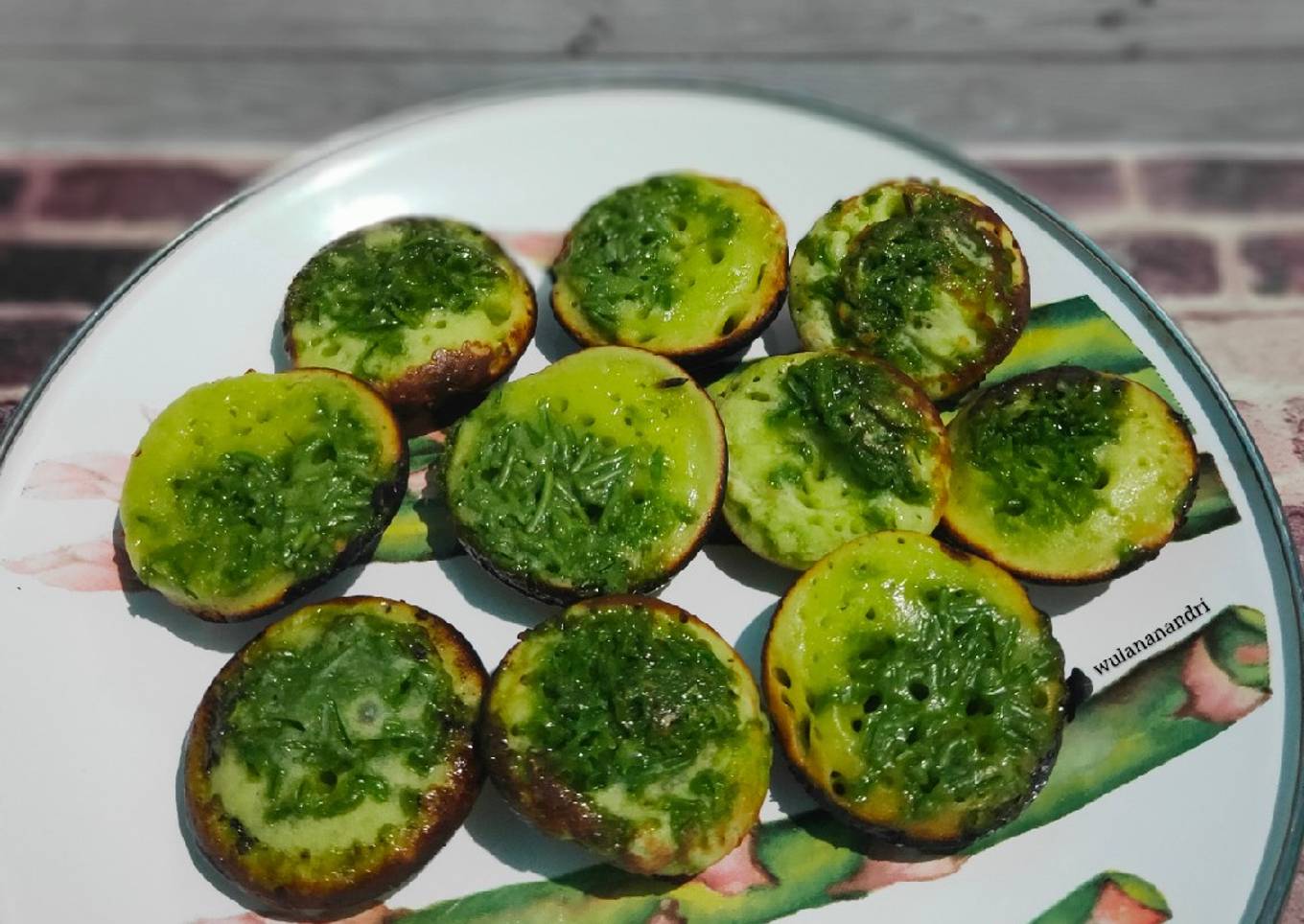Kue cubit Greentea