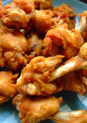 รูปของ ปีกไก่ทอดเกลือ