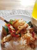 ผัดพริกแกงไก่