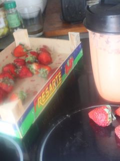 Una foto de Gazpacho de fresas 2022