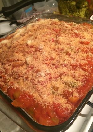 Una foto de Lasagna de berenjenas