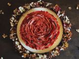 Torta di mele cotogne e melagrana