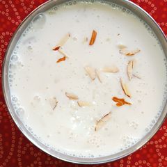 Gobindobhog Rice Kheer A picture of Gobindobhog Rice Kheer.