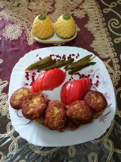عکسی از دستور کتلت مرغ