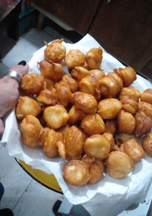 Una foto de Bueñuelos dulces