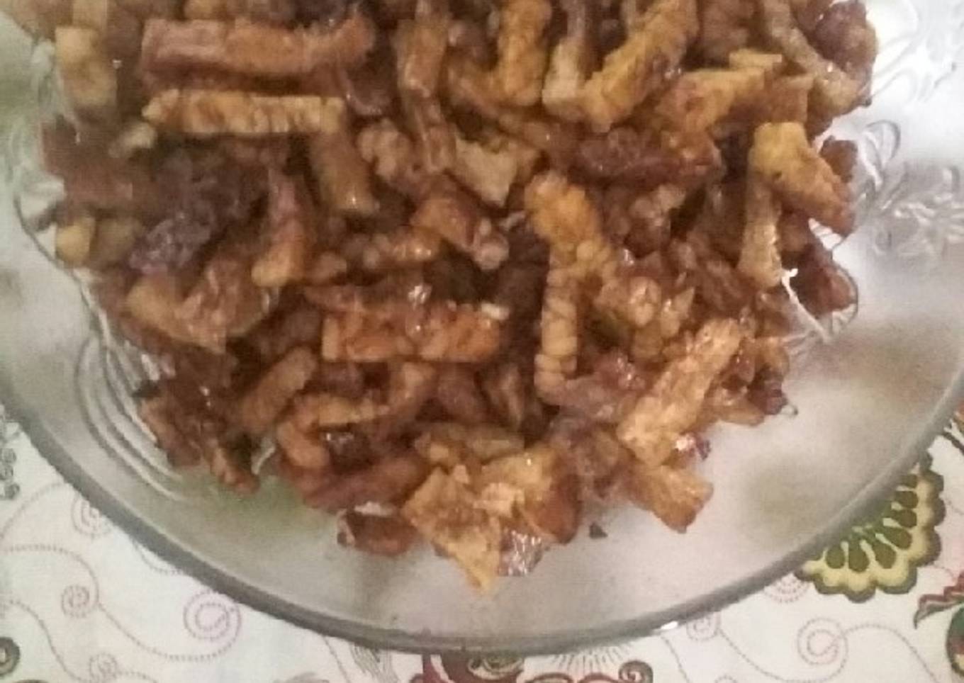 Tumis Tempe Tahu Kecap