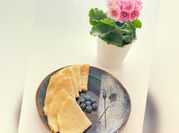 Une photo de recette avec flocons avoine