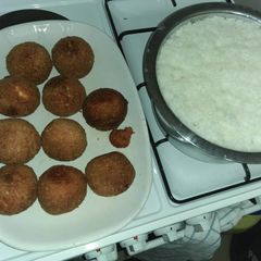 A picture of Scotch eggs.
