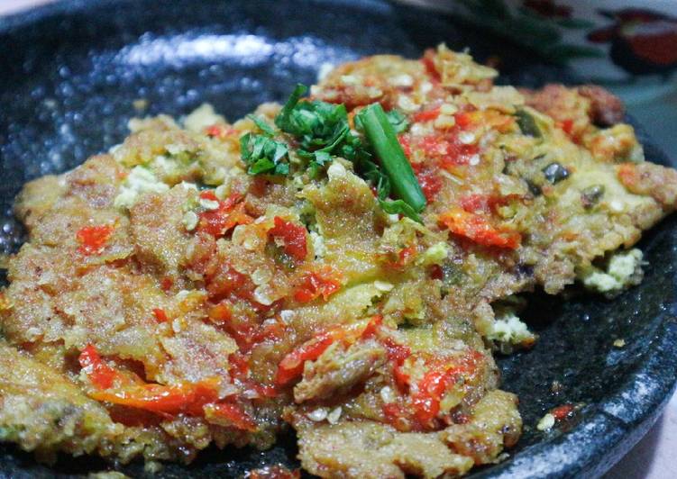 Resep 002.Telur Geprek yang Enak