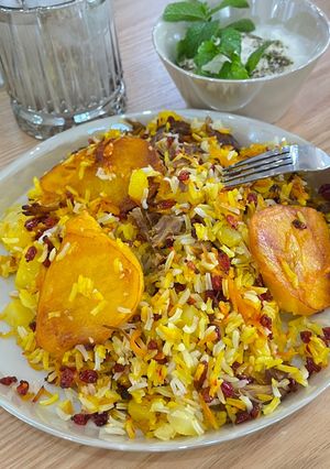 عکسی از دستور هویج پلو