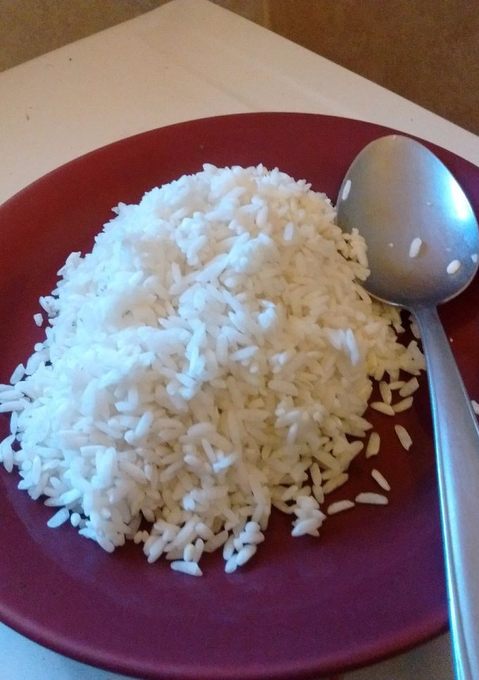 Una foto de Arroz blanco ideas !