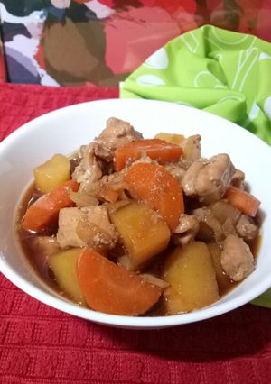 Foto resep 65. Japanese chicken nikujaga