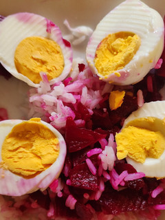 Una foto de Arroz rosa