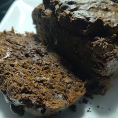 A picture of Dark Chocolate Zucchini Bread.