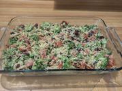 A picture of salad recipes with dried cranberries