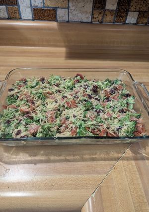 A picture of Broccoli salad.