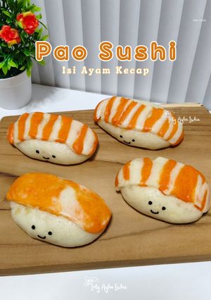 Foto resep Pao Sushi (Isi Ayam Kecap)