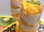 Una foto de miel de papaya