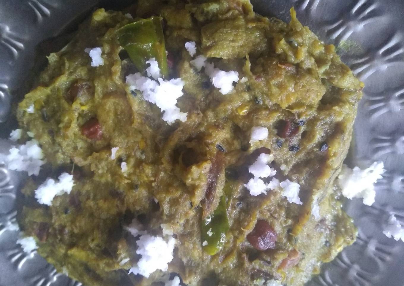 Taro stir fry(kachu saak)