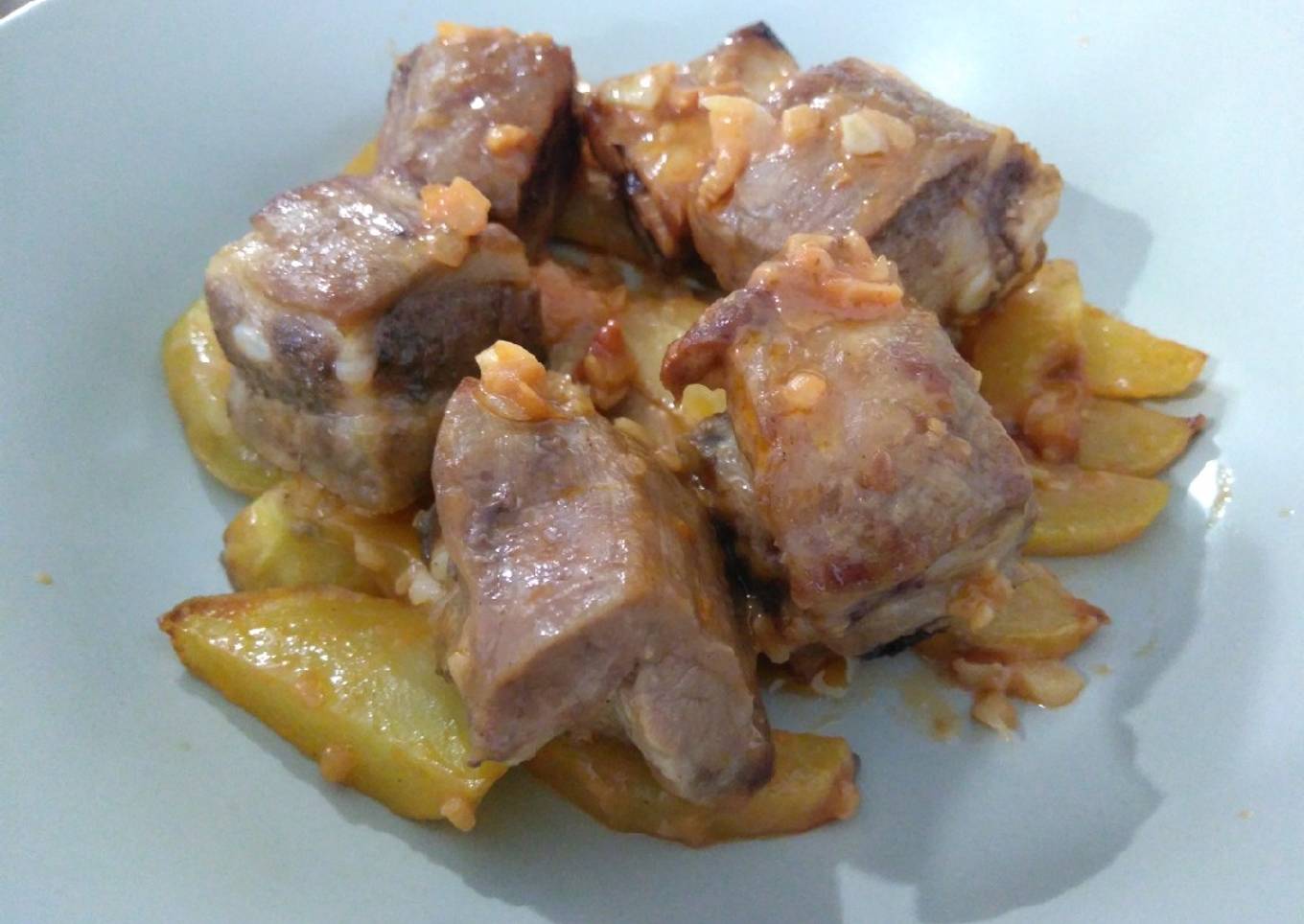 优格 排骨 pork ribs with yogurt