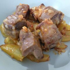 A picture of 优格排骨 Yogurt Pork Ribs.