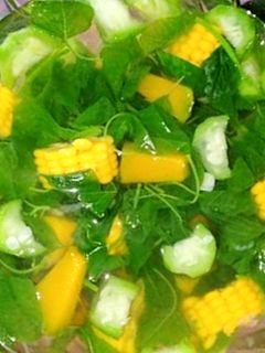Foto resep Sayur Bening Bayam Jagung