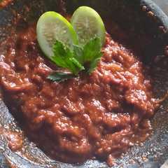 รูปของ Sambal ayam bakar (sambal tomat)
