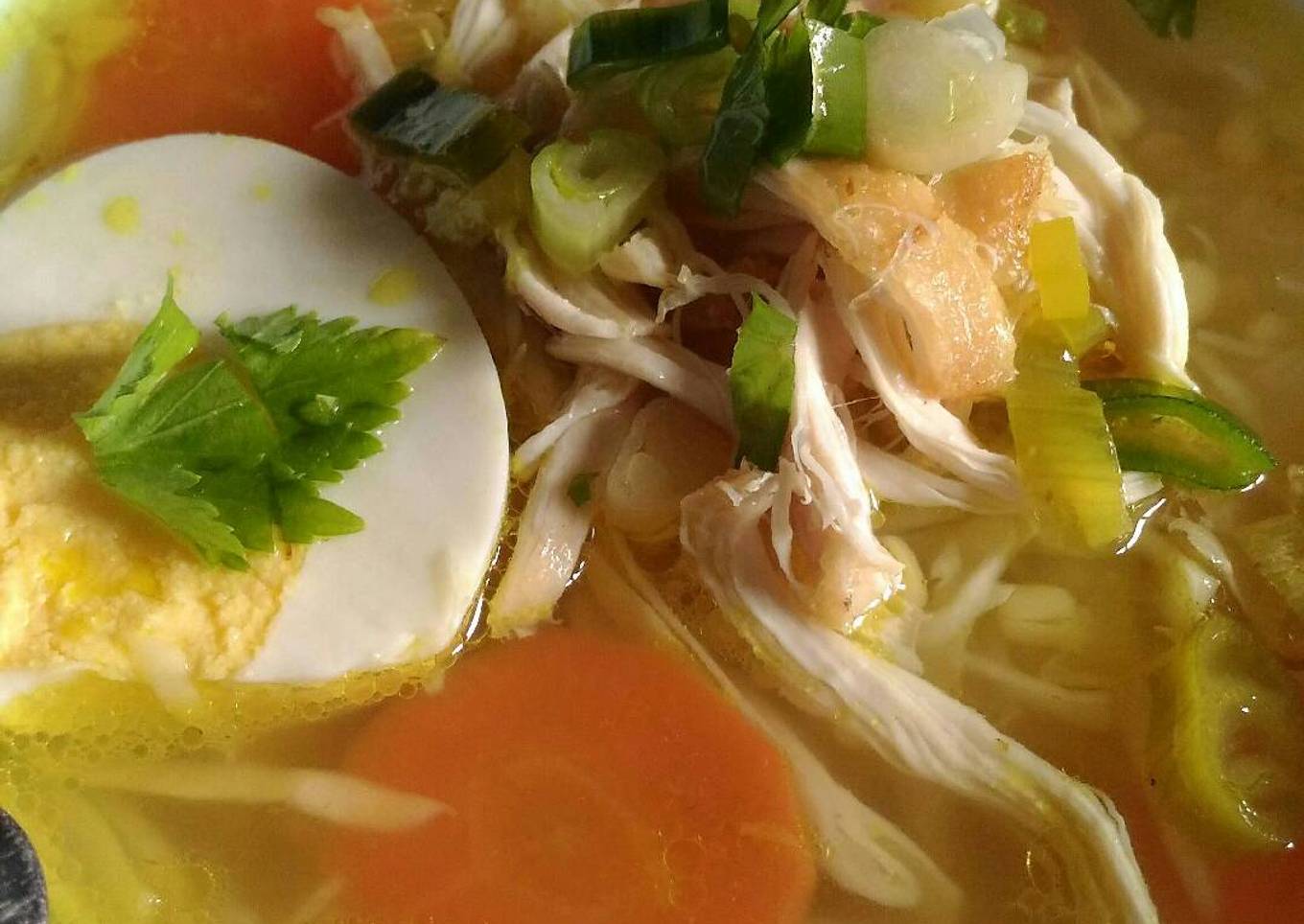 Soto ayam segar