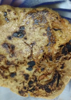 A picture of Carrot paratha.