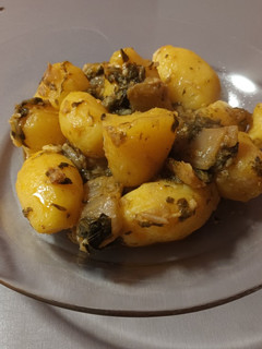Una foto de Acelgas con patatas 🥔🥔